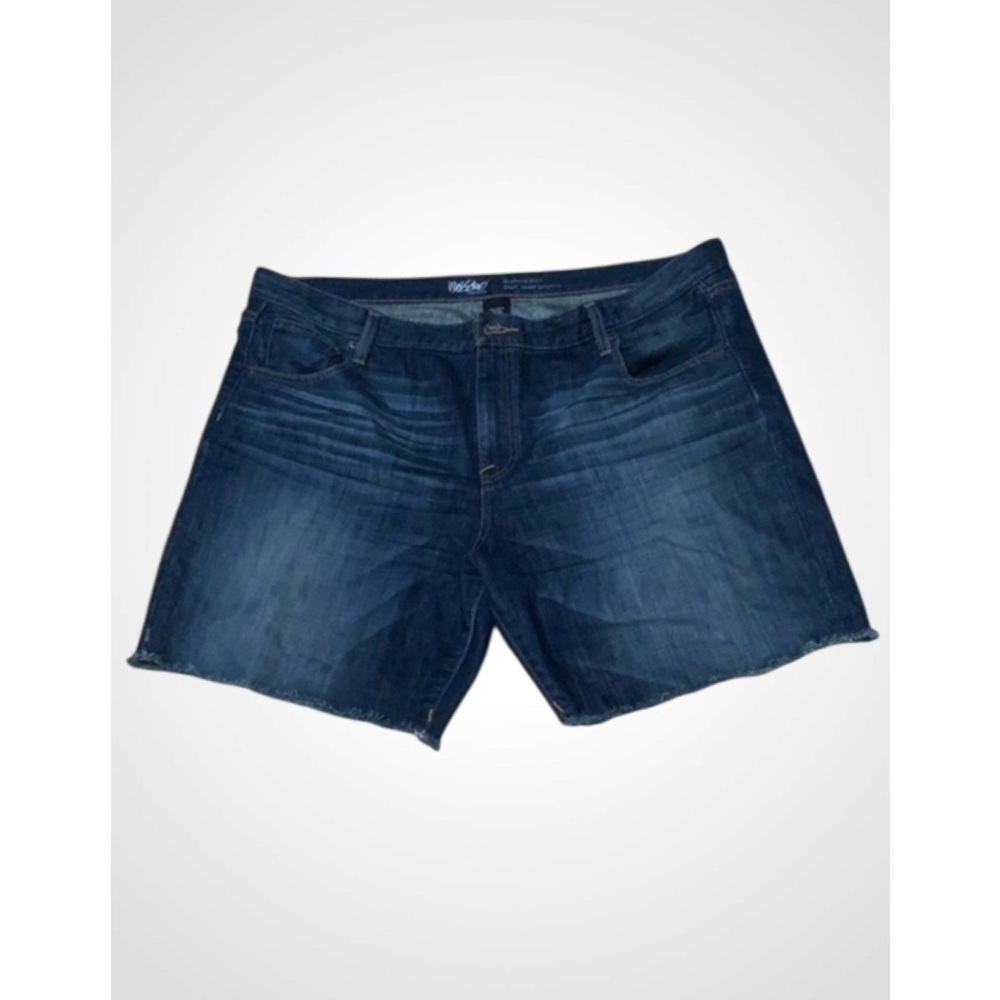 Mossimo Boyfriend Blue Jean Shorts Size 18/34 Like New